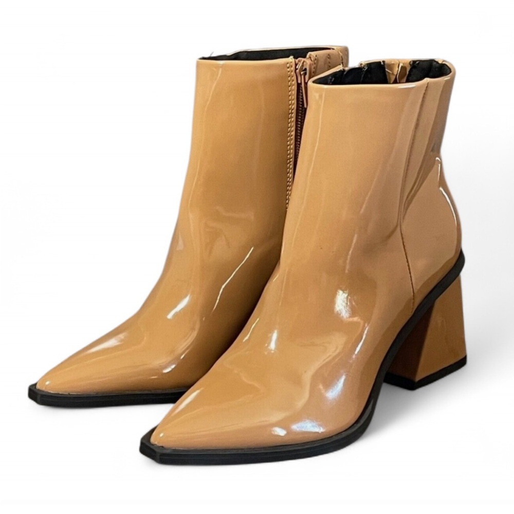 BP LOREN Women's Tan Ankle Boots